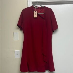 NWT-Red Short Sleeve Dress